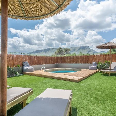 Modern House With Pool Near Beach Gazi Εξωτερικό φωτογραφία