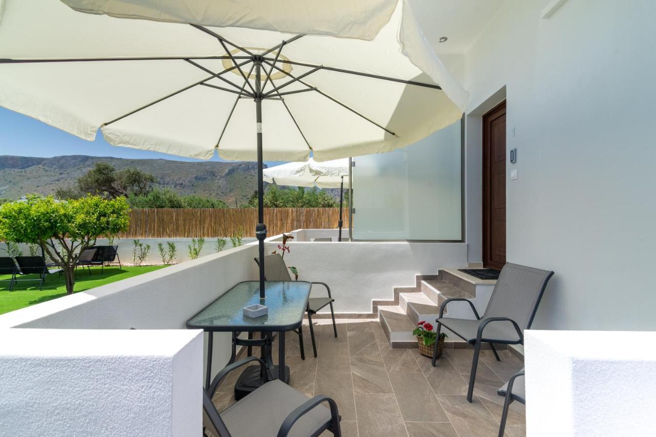 Modern House With Pool Near Beach Gazi Εξωτερικό φωτογραφία