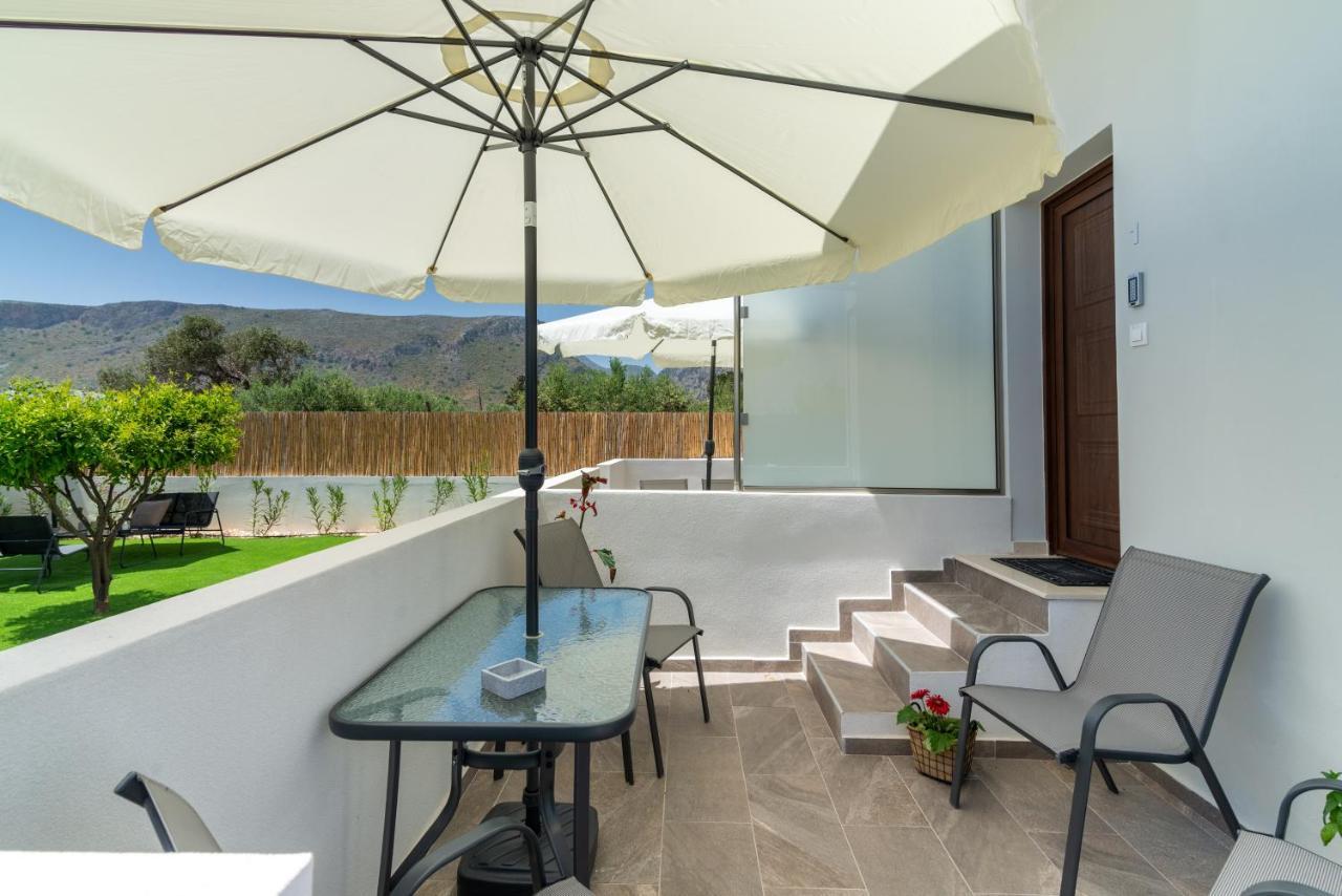 Modern House With Pool Near Beach Gazi Εξωτερικό φωτογραφία