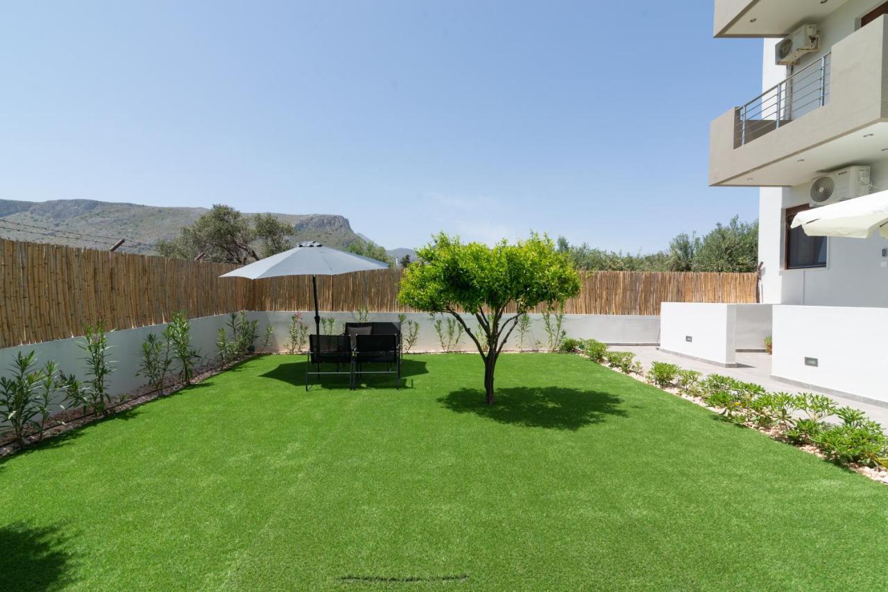 Modern House With Pool Near Beach Gazi Εξωτερικό φωτογραφία